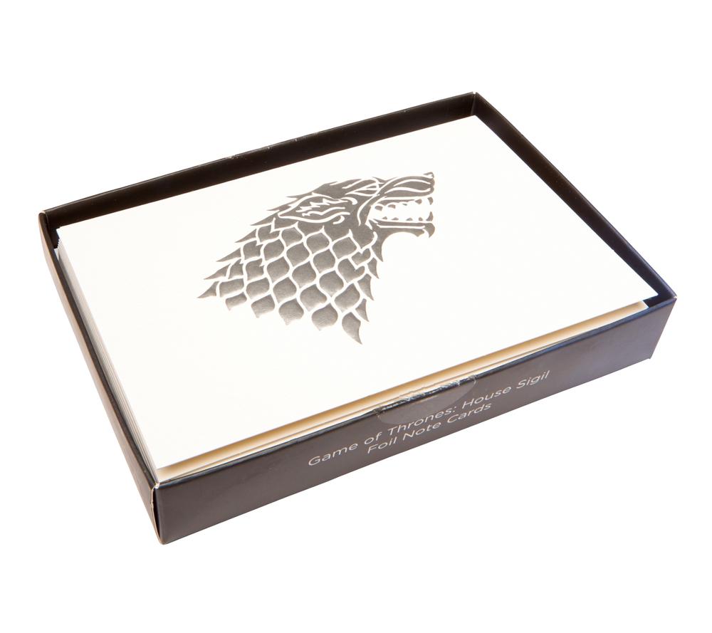 Insight Editions Game of Thrones: House Sigil Foil Note Cards by Insight Editions - ISBN: 9781683838005