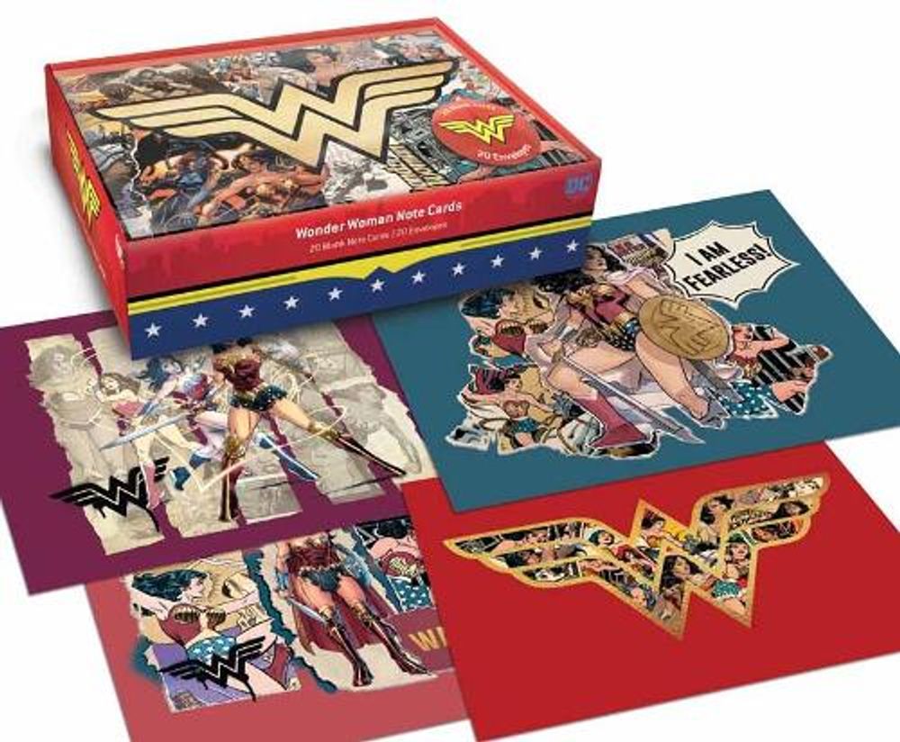 Insight Editions DC Comics: Wonder Woman Blank Boxed Note Cards by Insight Editions - ISBN: 9781683839057