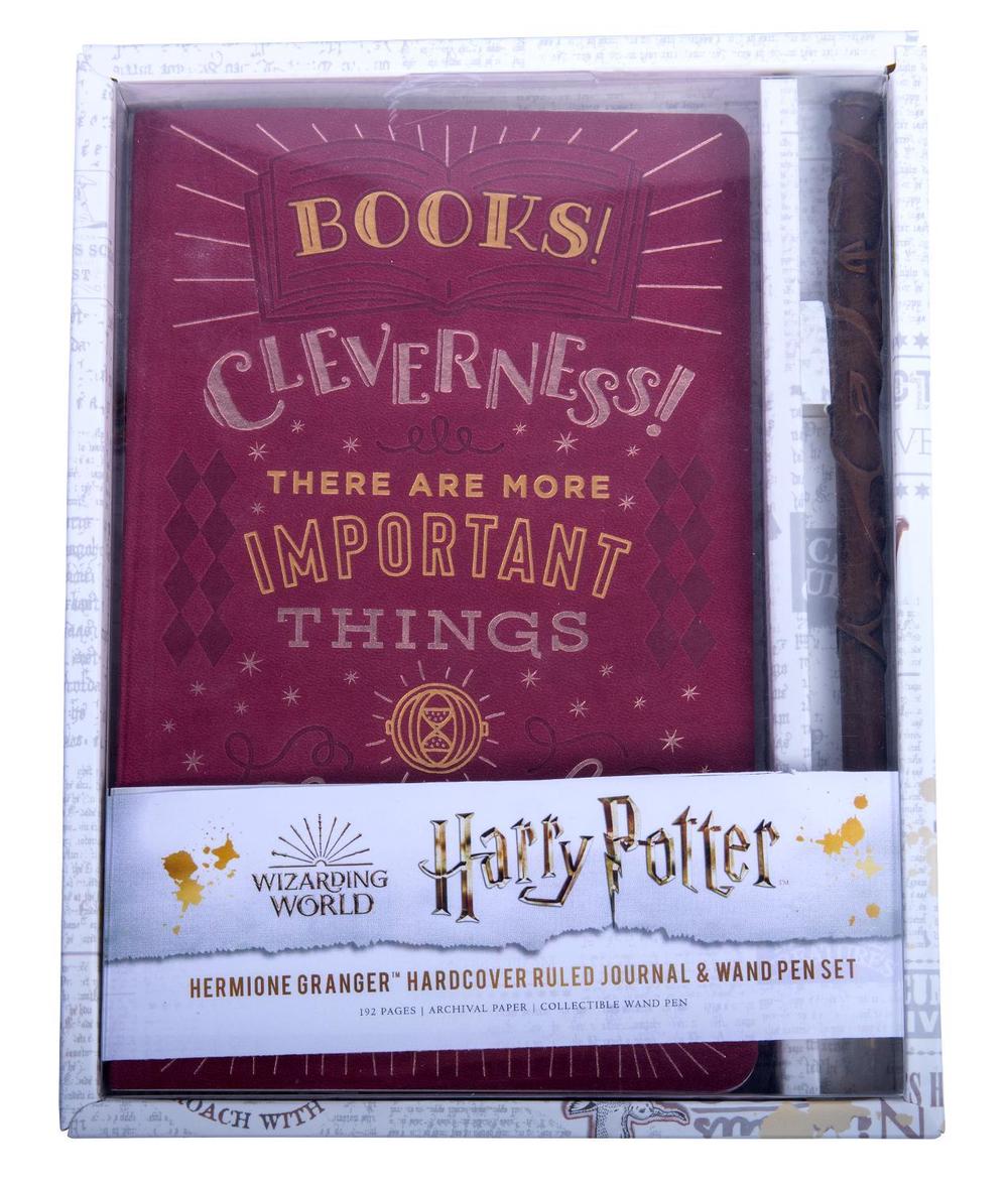 Insight Editions Harry Potter: Hermione Granger Hardcover Ruled Journal and Wand Pen Set by Insight Editions - ISBN: 9781683839828