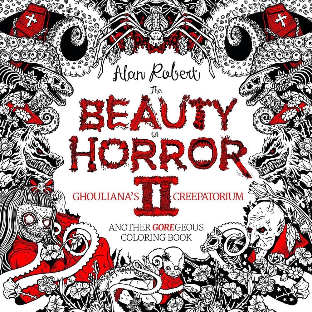 The Beauty of Horror 2: Ghouliana's Creepatorium Coloring Book - ISBN: 9781684050703