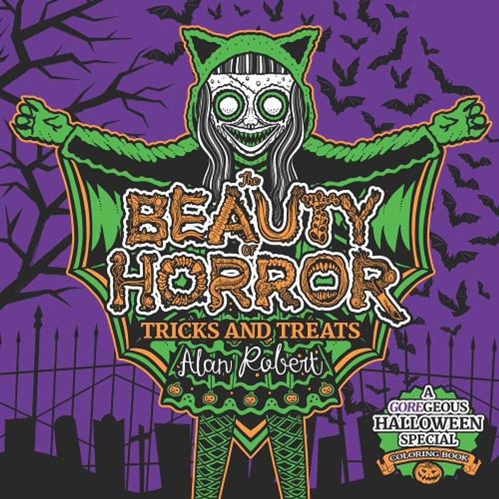 The Beauty of Horror: Tricks and Treats Halloween Coloring Book - ISBN: 9781684056033