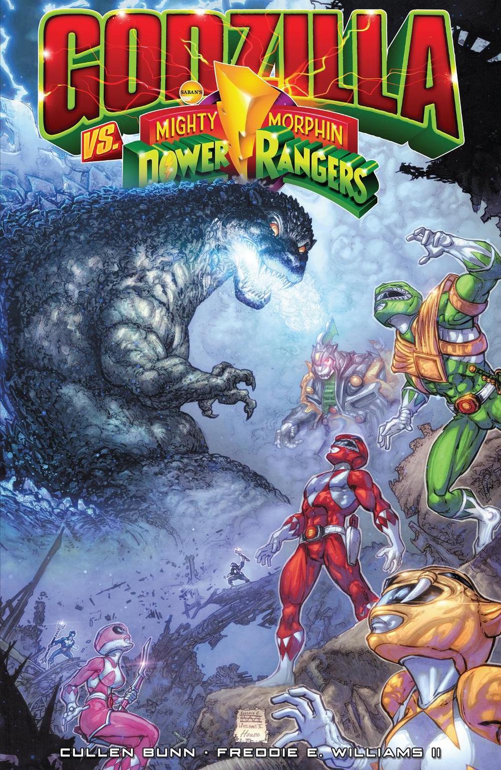 Godzilla Vs. The Mighty Morphin Power Rangers by Cullen Bunn - ISBN: 9781684059379