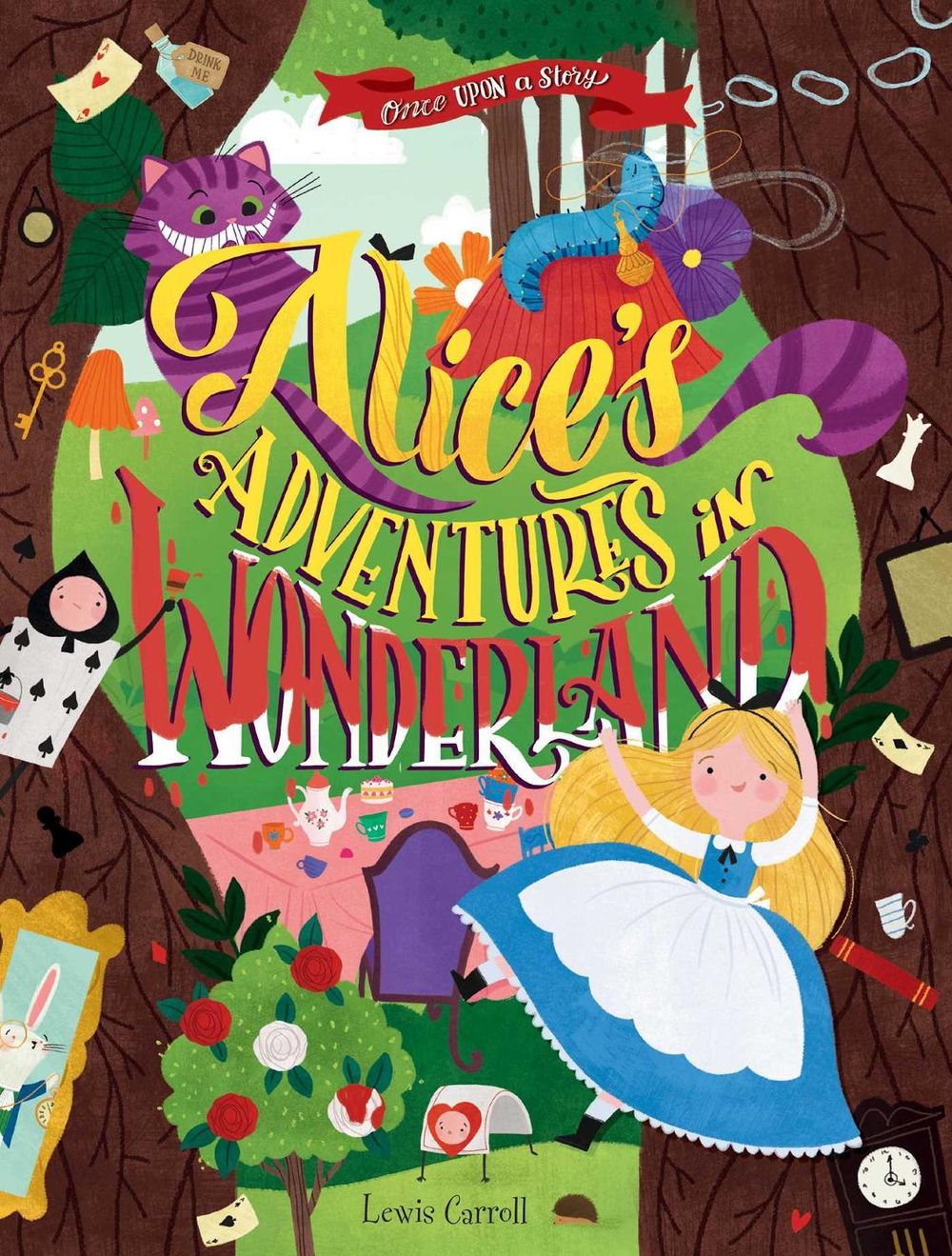 Once Upon a Story: Alice's Adventures in Wonderland by Lewis Carroll - ISBN: 9781684123230