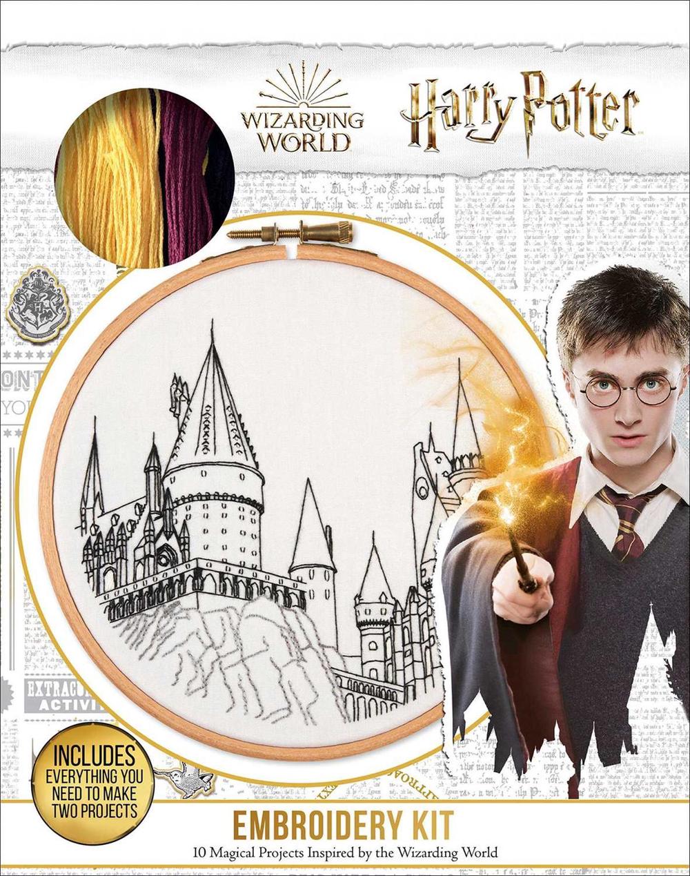 Harry Potter Embroidery, 9781684128914