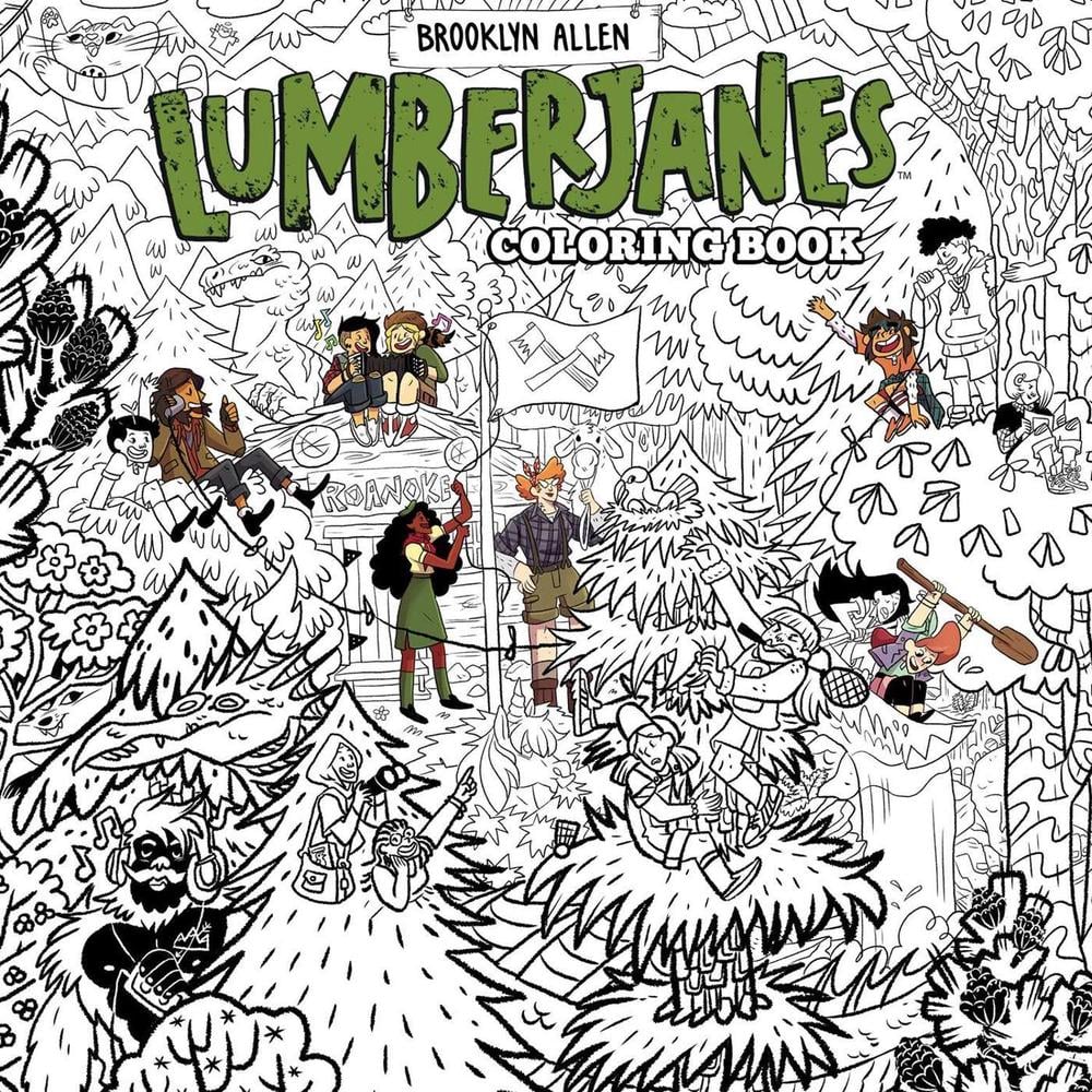 Lumberjanes Coloring Book by Shannon Watters - ISBN: 9781684152094
