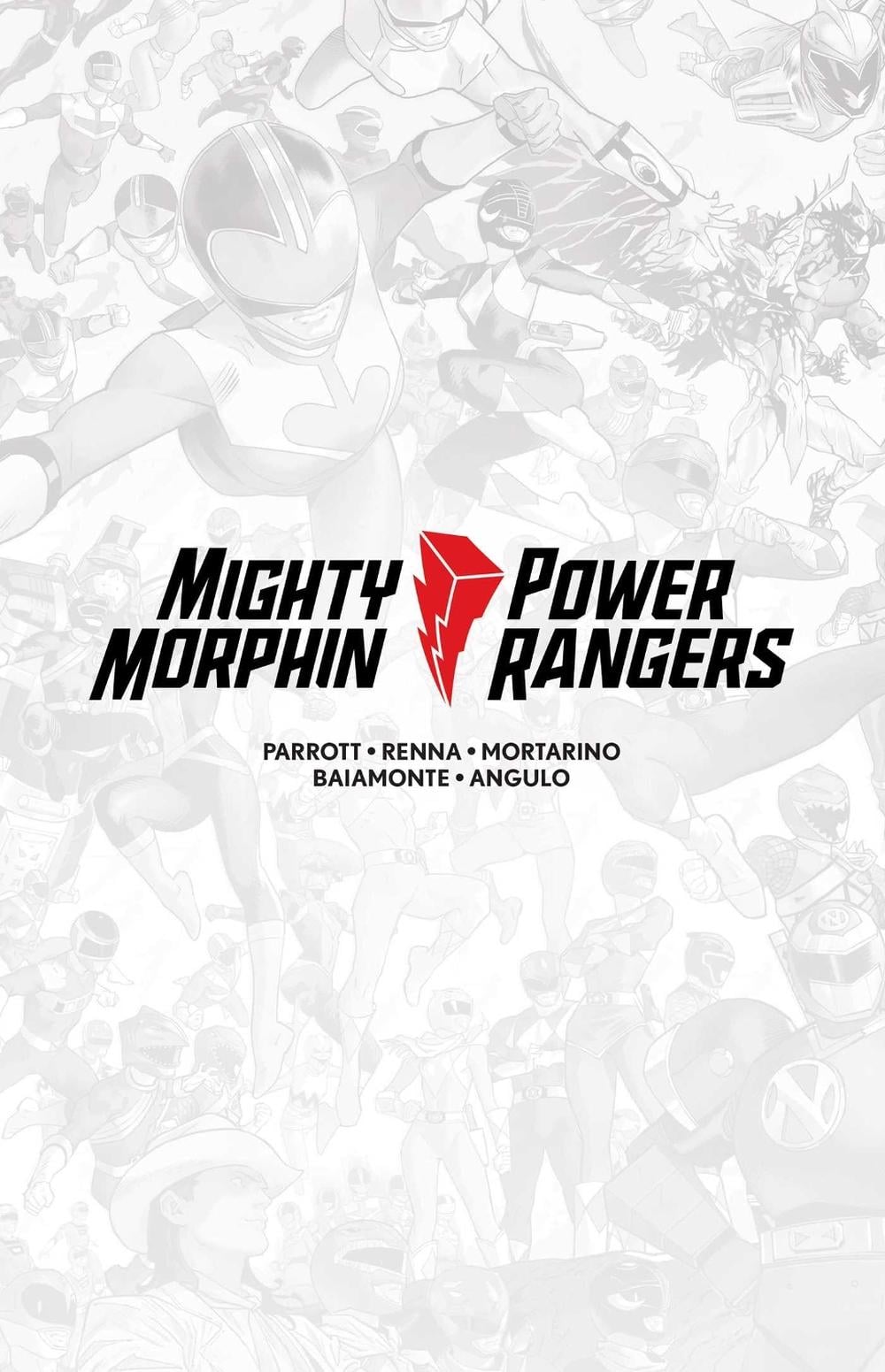 Mighty Morphin / Power Rangers #1 Limited Edition by Ryan Parrott - ISBN: 9781684157013