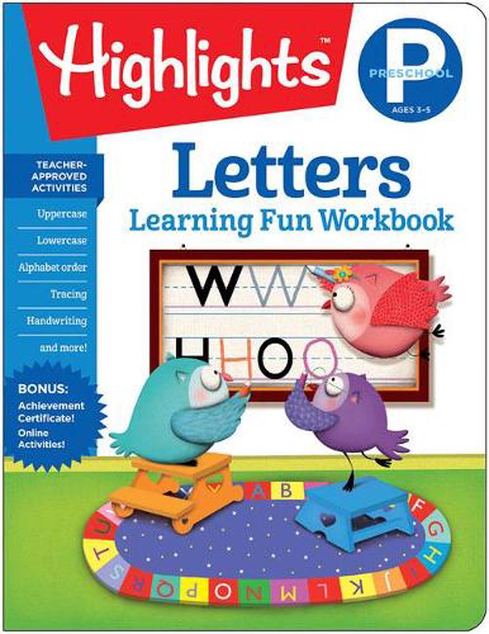 Preschool Letters by Highlights - ISBN: 9781684372799