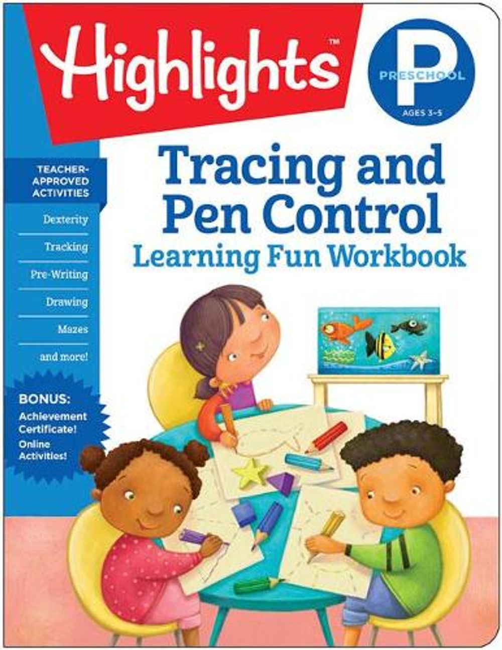 Preschool Tracing and Pen Control by Highlights - ISBN: 9781684372812