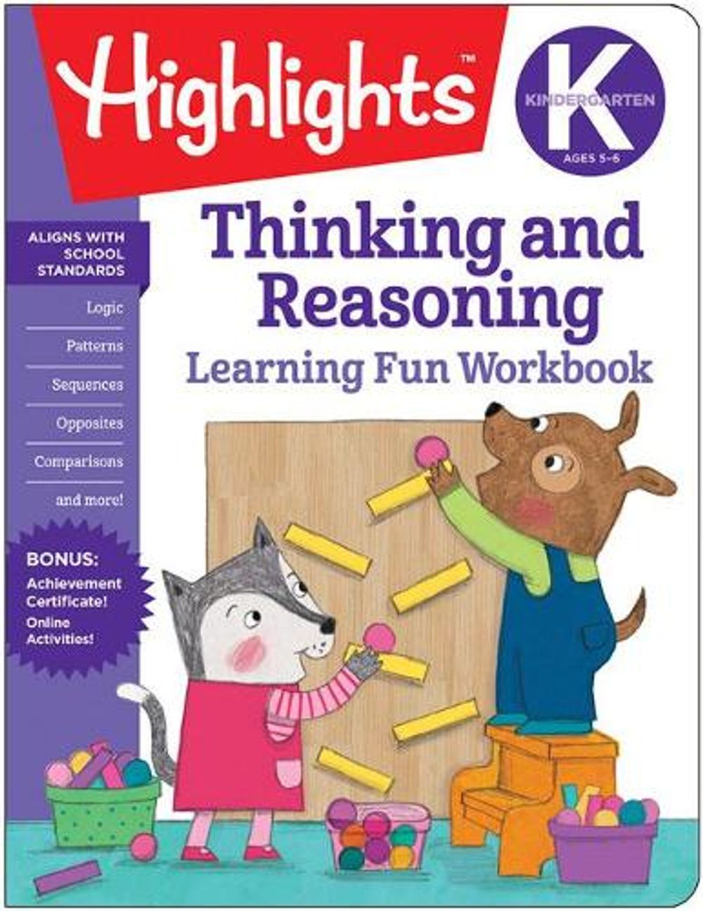 Kindergarten Thinking and Reasoning by Highlights - ISBN: 9781684372850