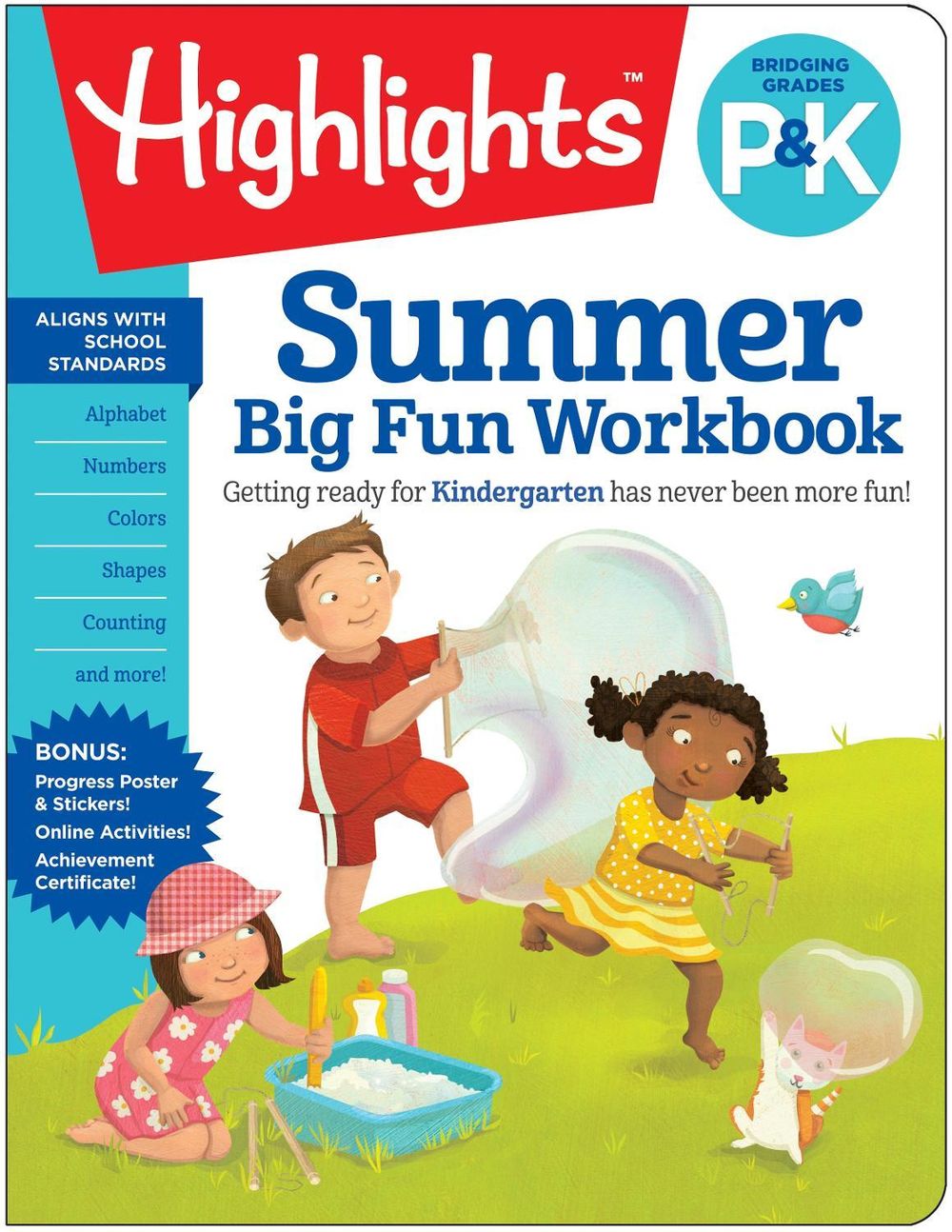 Summer Big Fun Workbook Bridging Grades P & K by Highlights Learning - ISBN: 9781684372881