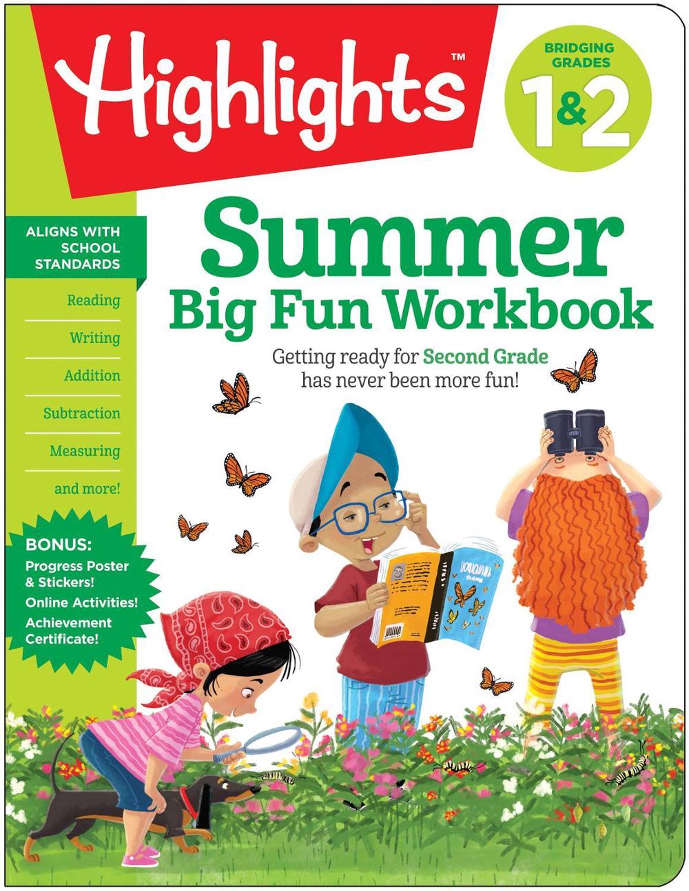 Summer Big Fun Workbook Bridging Grades 1 & 2 by Highlights Learning - ISBN: 9781684372904
