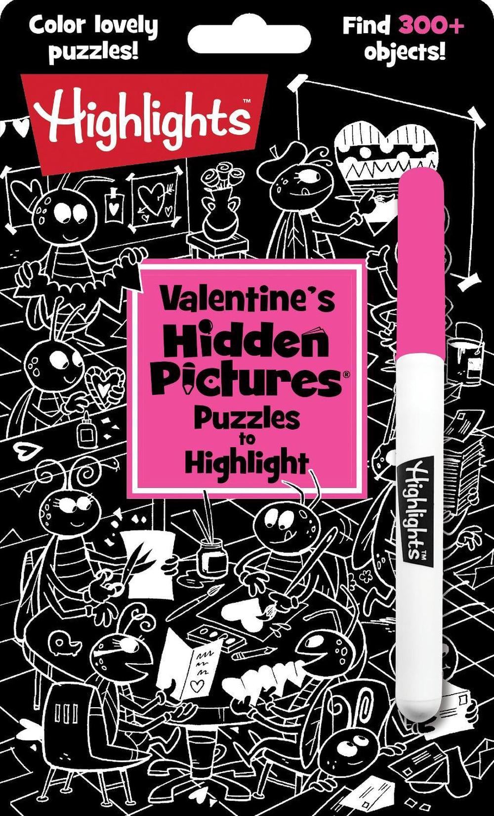 Valentine's Hidden Pictures Puzzles to Highlight by Highlights - ISBN: 9781684376537