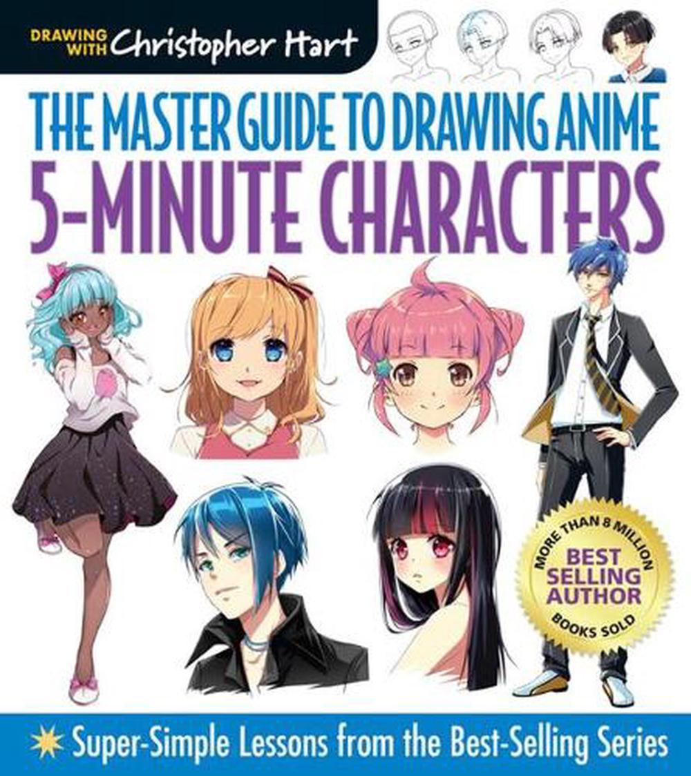 Master Guide to Drawing Anime: 5-Minute Characters, 9781684620203