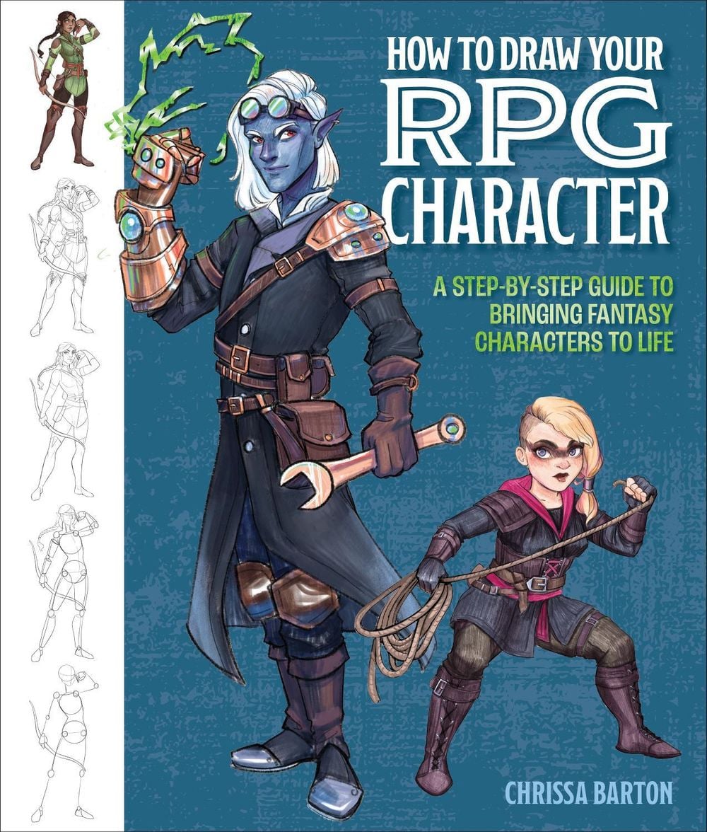 How to Draw Your RPG Character by Chrissa Barton - ISBN: 9781684620746