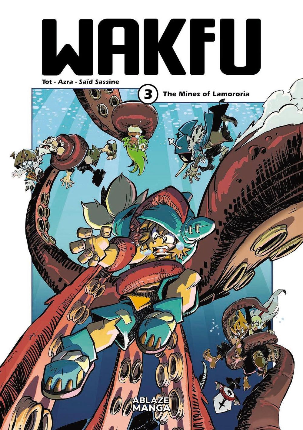 WAKFU MANGA VOL 3 - THE MINES OF LAMORORIA by Said Sassine - ISBN: 9781684972258