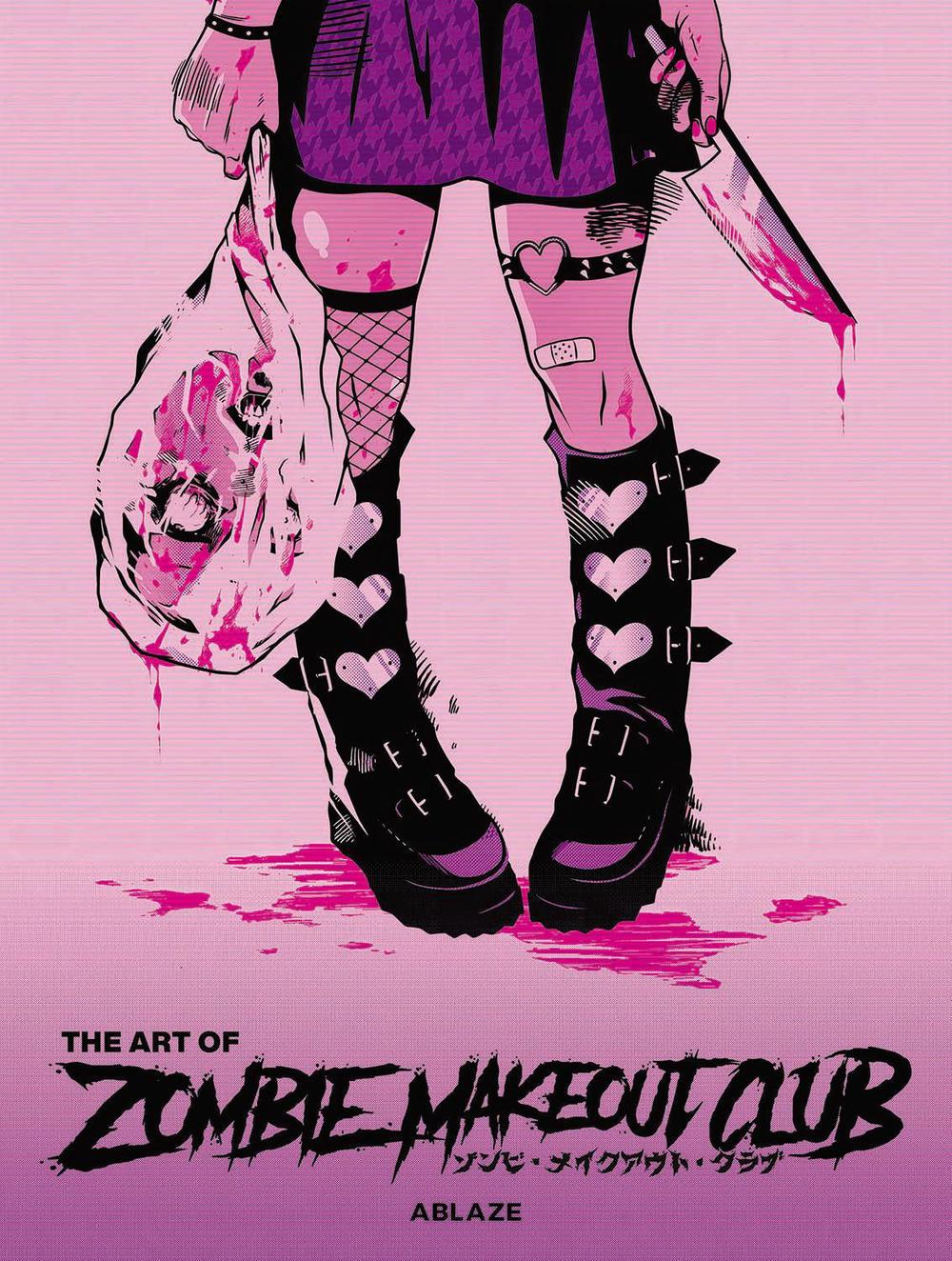 THE ART OF ZOMBIE MAKEOUT CLUB HC - DELUXE EDITION by Peter Richardson - ISBN: 9781684972821