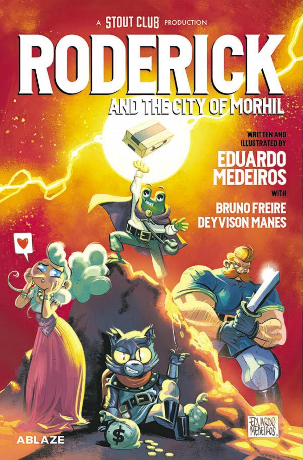 RODERICK AND THE CITY OF MORHIL TP by Eduardo Medeiros - ISBN: 9781684974603