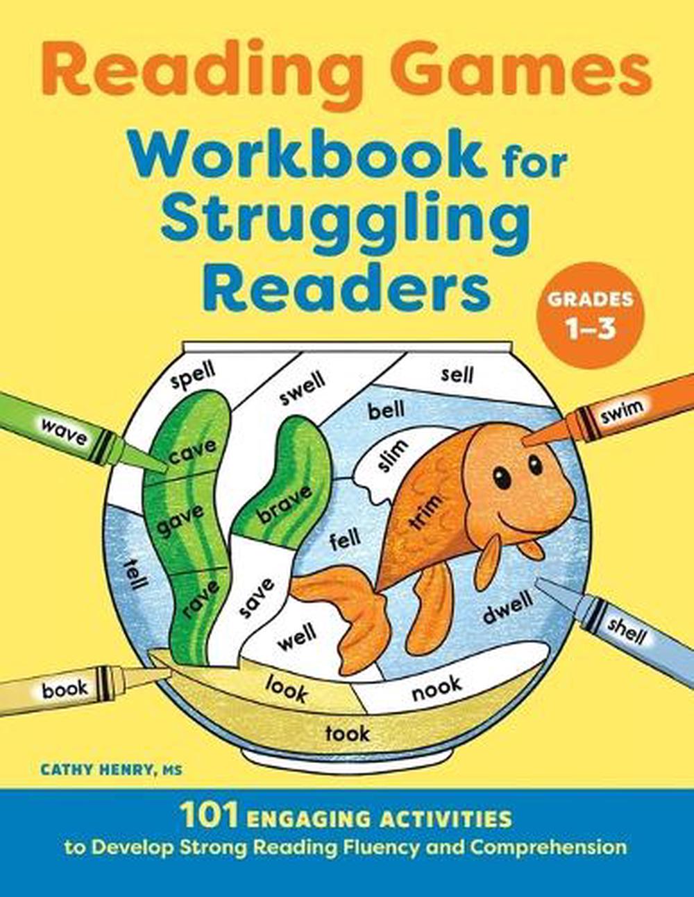 Reading Games Workbook for Struggling Readers by Cathy Henry MS - ISBN: 9781685399696