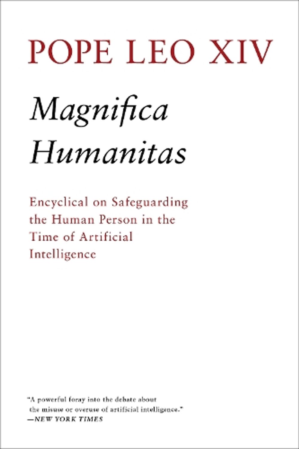 Magnifica Humanitas by Pope Leo XIV - ISBN: 9781685893095