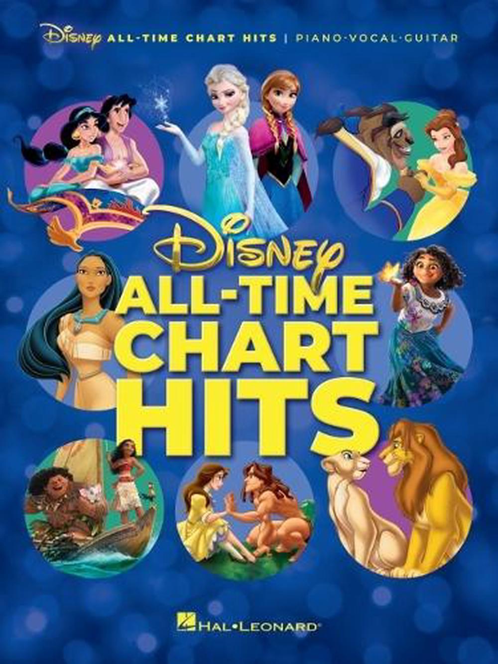 Disney All-Time Chart Hits: Piano/Vocal/Guitar Songbook with 28 Favorites, 9781705183212