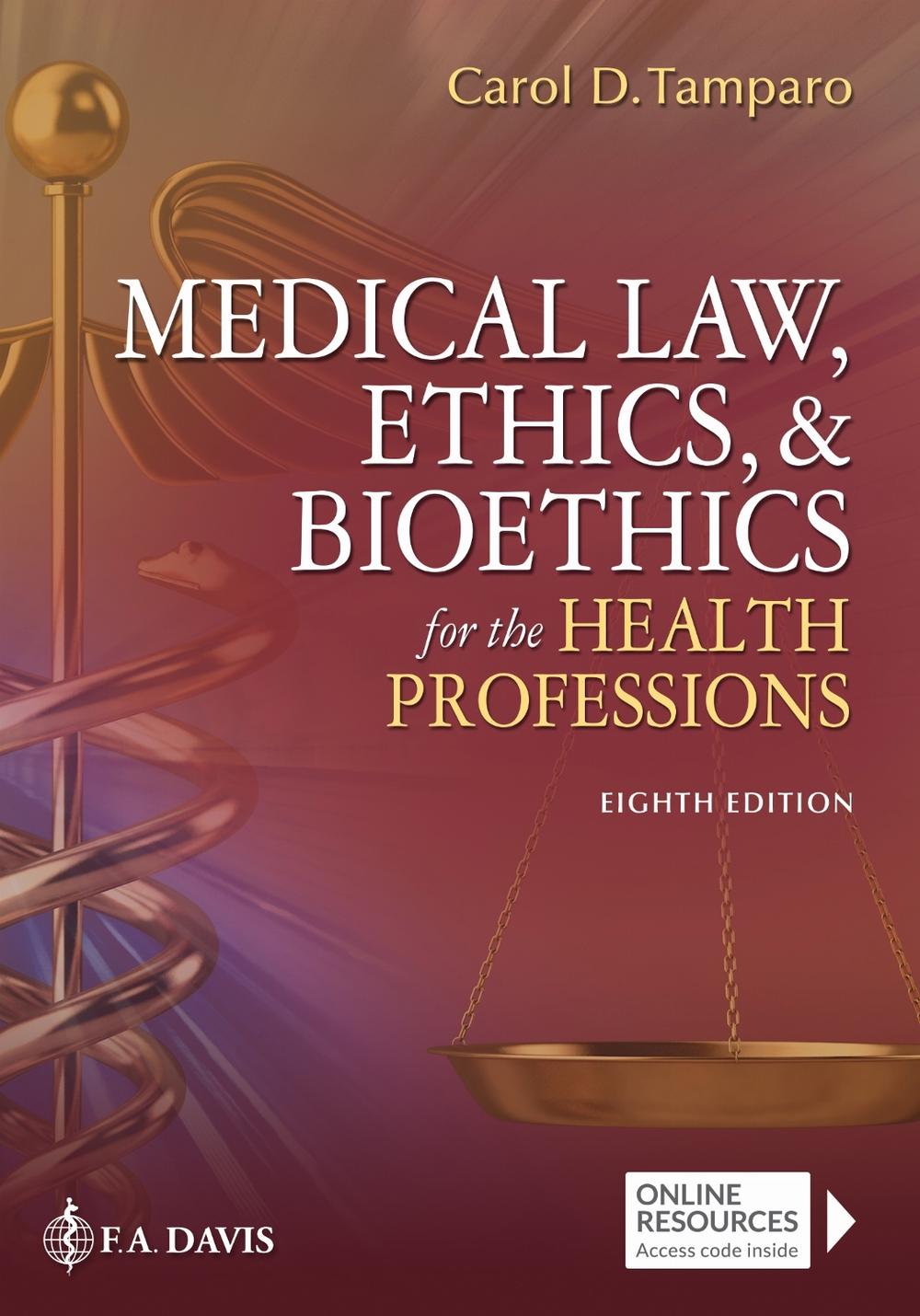 Medical Law, Ethics, & Bioethics for the Health Professions, 9781719640930