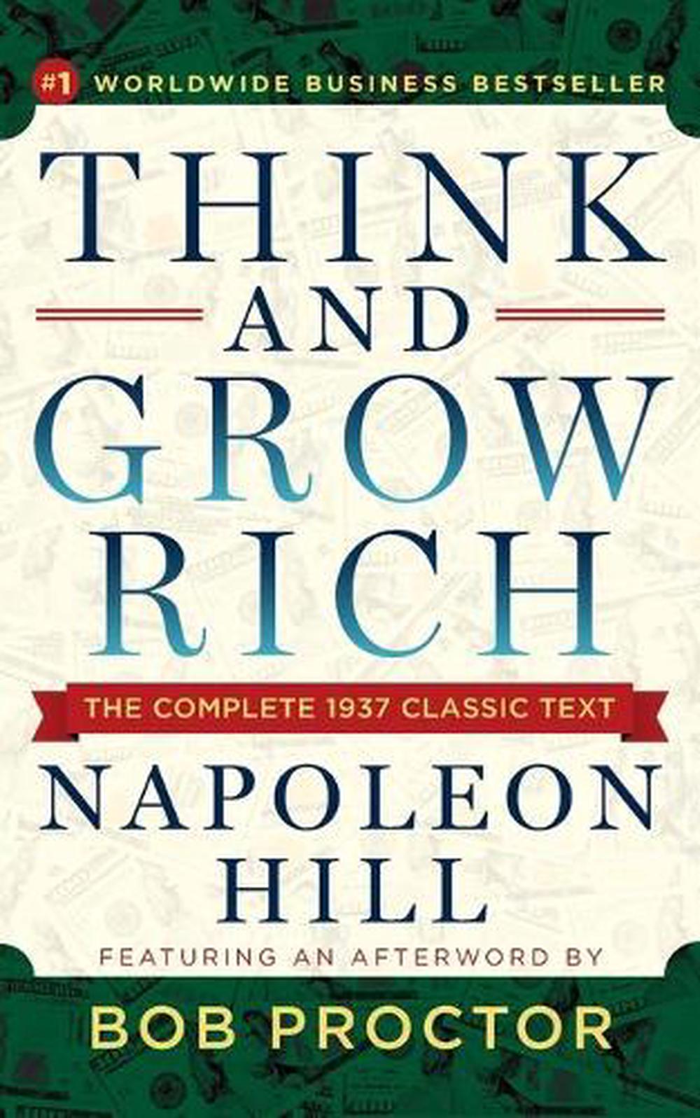 Think and Grow Rich by Napoleon Hill, Paperback, 9781722505271