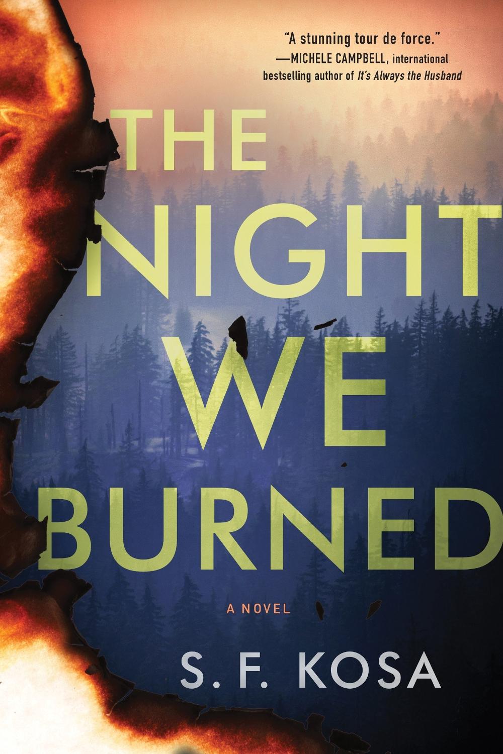 The Night We Burned by S.F. Kosa - ISBN: 9781728215594