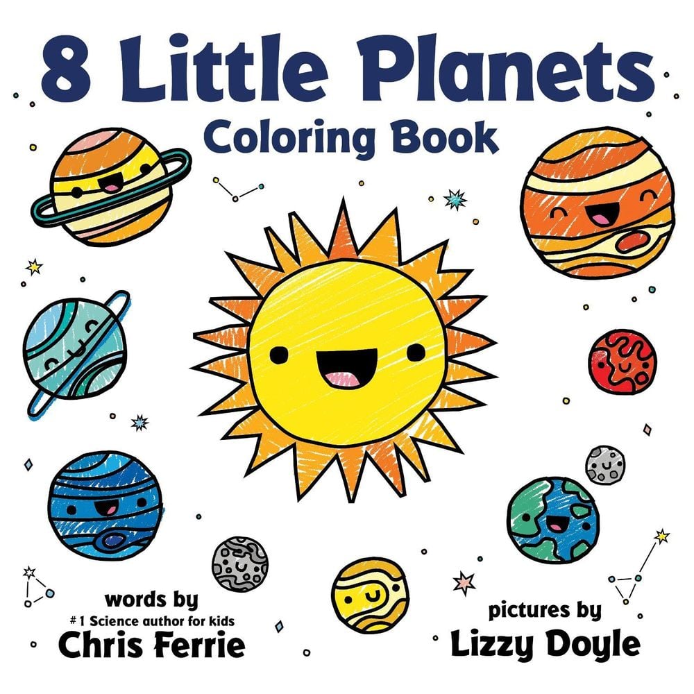 8 Little Planets Coloring Book by Chris Ferrie - ISBN: 9781728234748