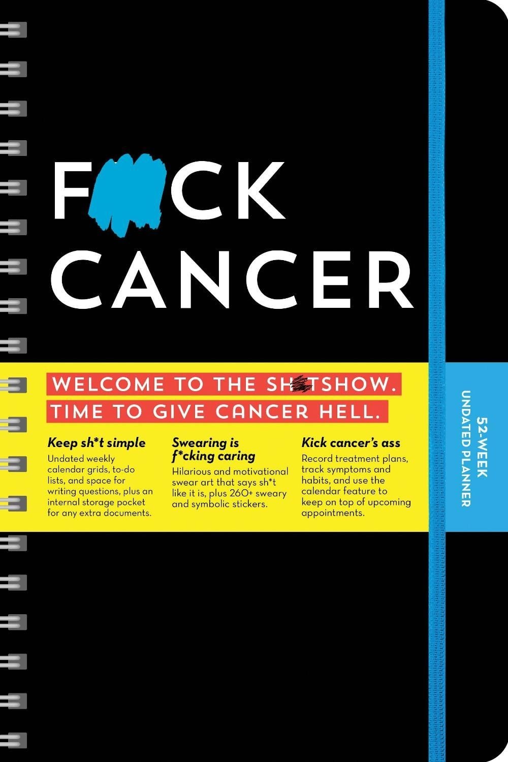 Sourcebooks F*ck Cancer Undated Planner by Sourcebooks - ISBN: 9781728251028