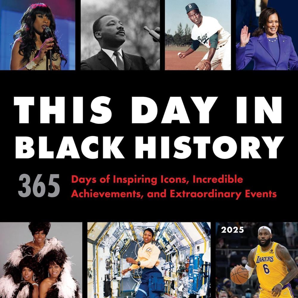 2025 This Day in Black History Wall Calendar by Sourcebooks - ISBN: 9781728266107