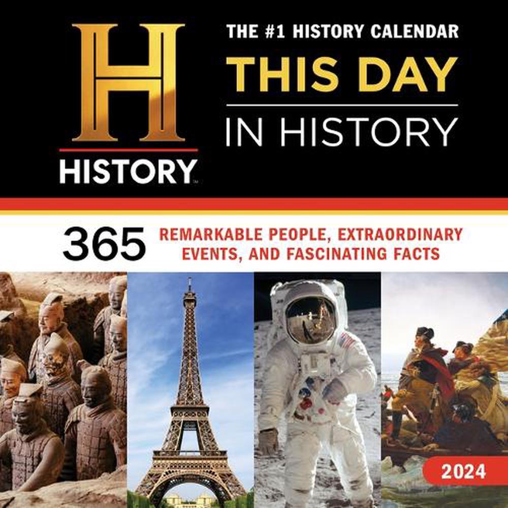 2024 History Channel This Day in History Wall Calendar by History