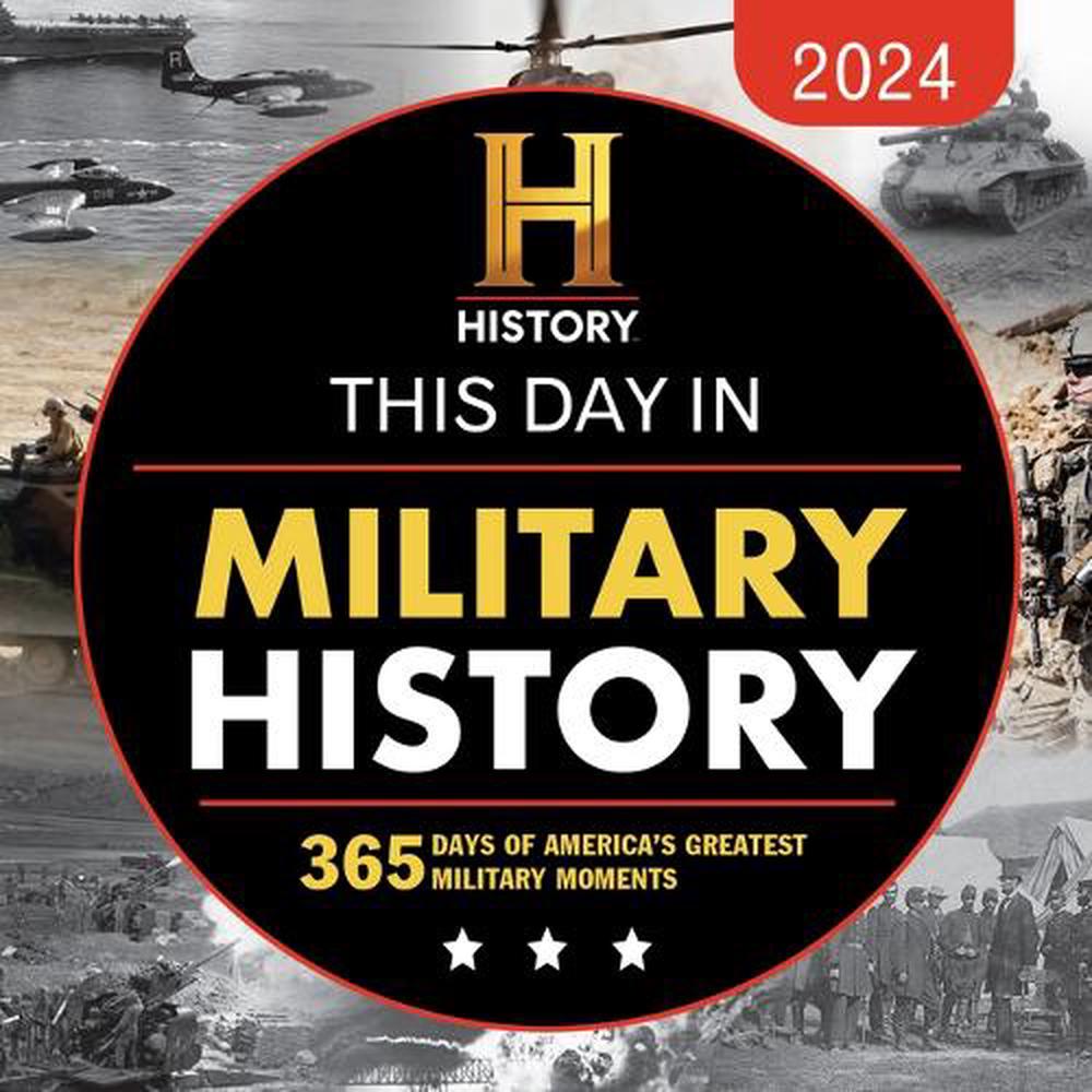 2024 History Channel This Day in Military History Boxed Calendar by