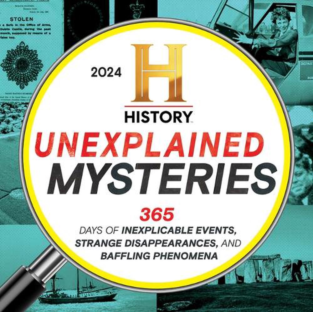 2024 History Channel Unexplained Mysteries Boxed Calendar by