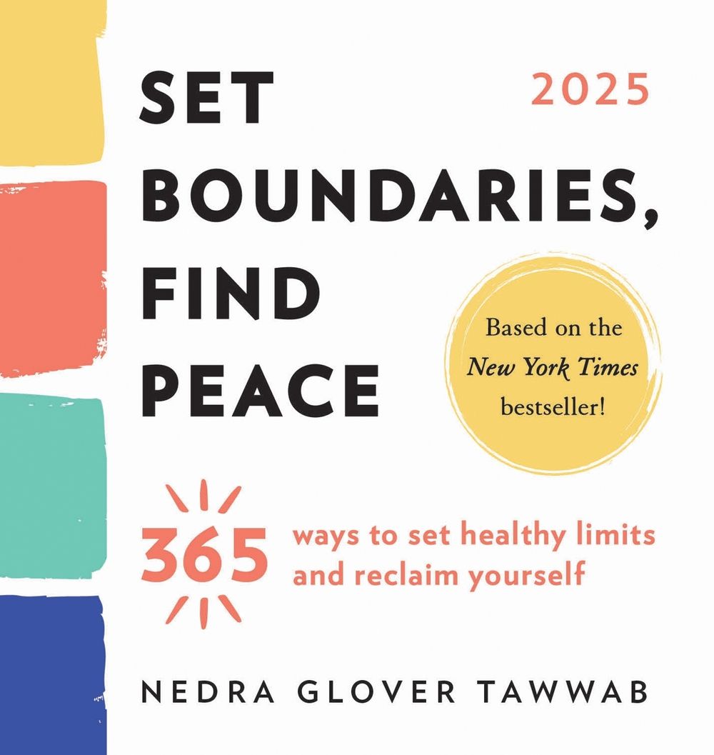 2025 Set Boundaries, Find Peace Boxed Calendar by Nedra Glover Tawwab - ISBN: 9781728272146