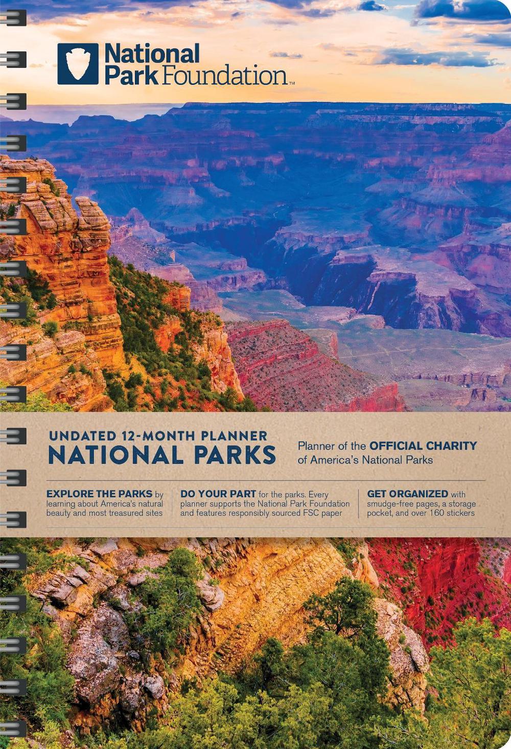 National Park Foundation Undated Planner, 9781728283951