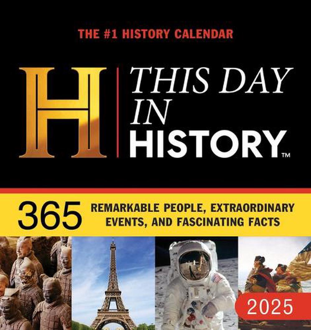 2025 History Channel This Day in History Boxed Calendar, 9781728283982