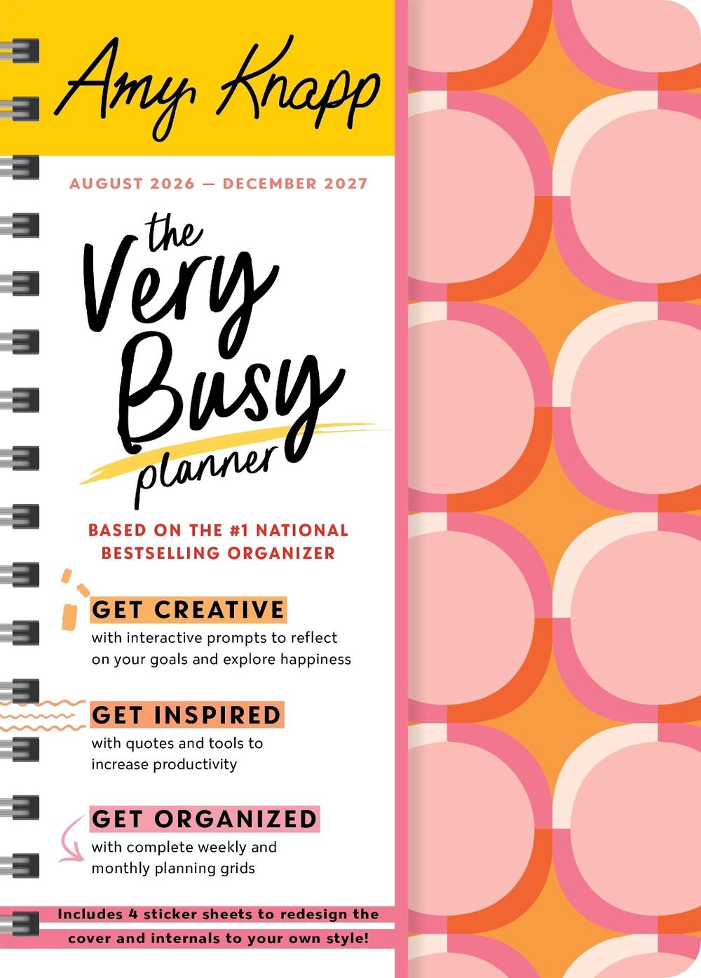 2027 Amy Knapp's The Very Busy Planner by Amy Knapp - ISBN: 9781728292274