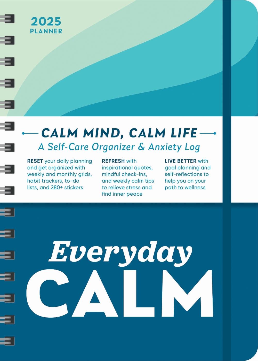 2025 Everyday Calm Planner by Sourcebooks - ISBN: 9781728293790