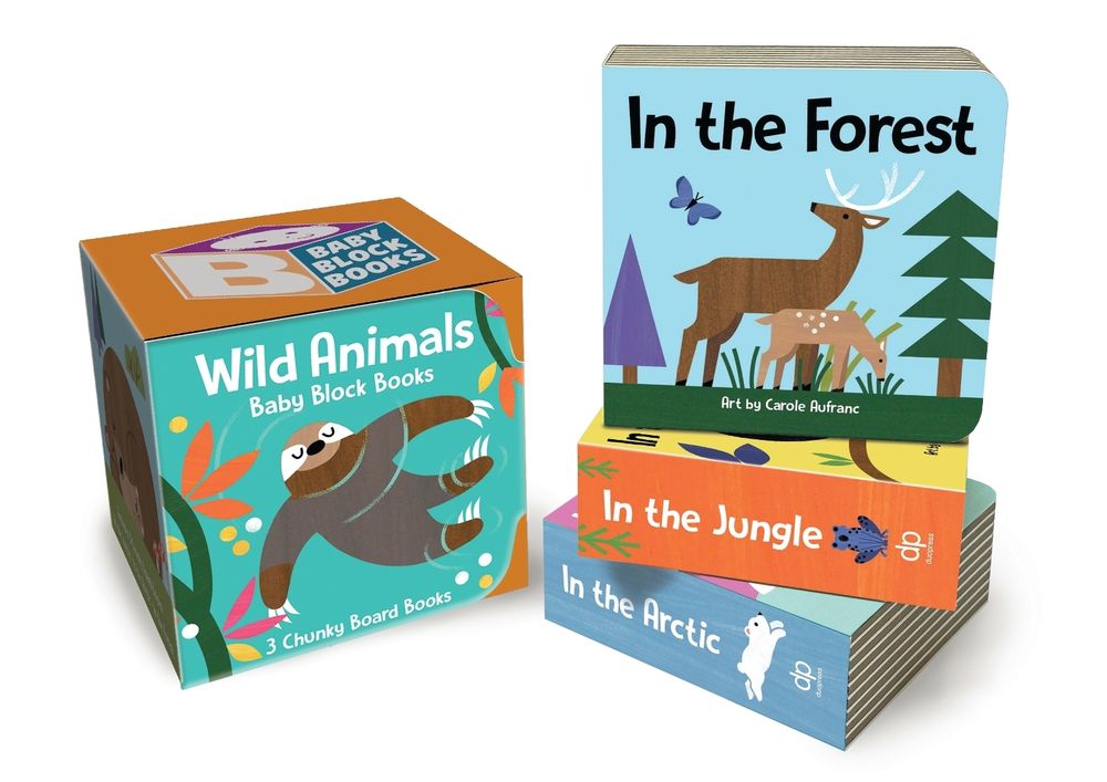 Baby Block Books: Wild Animals by Carole Aufranc - ISBN: 9781728295992