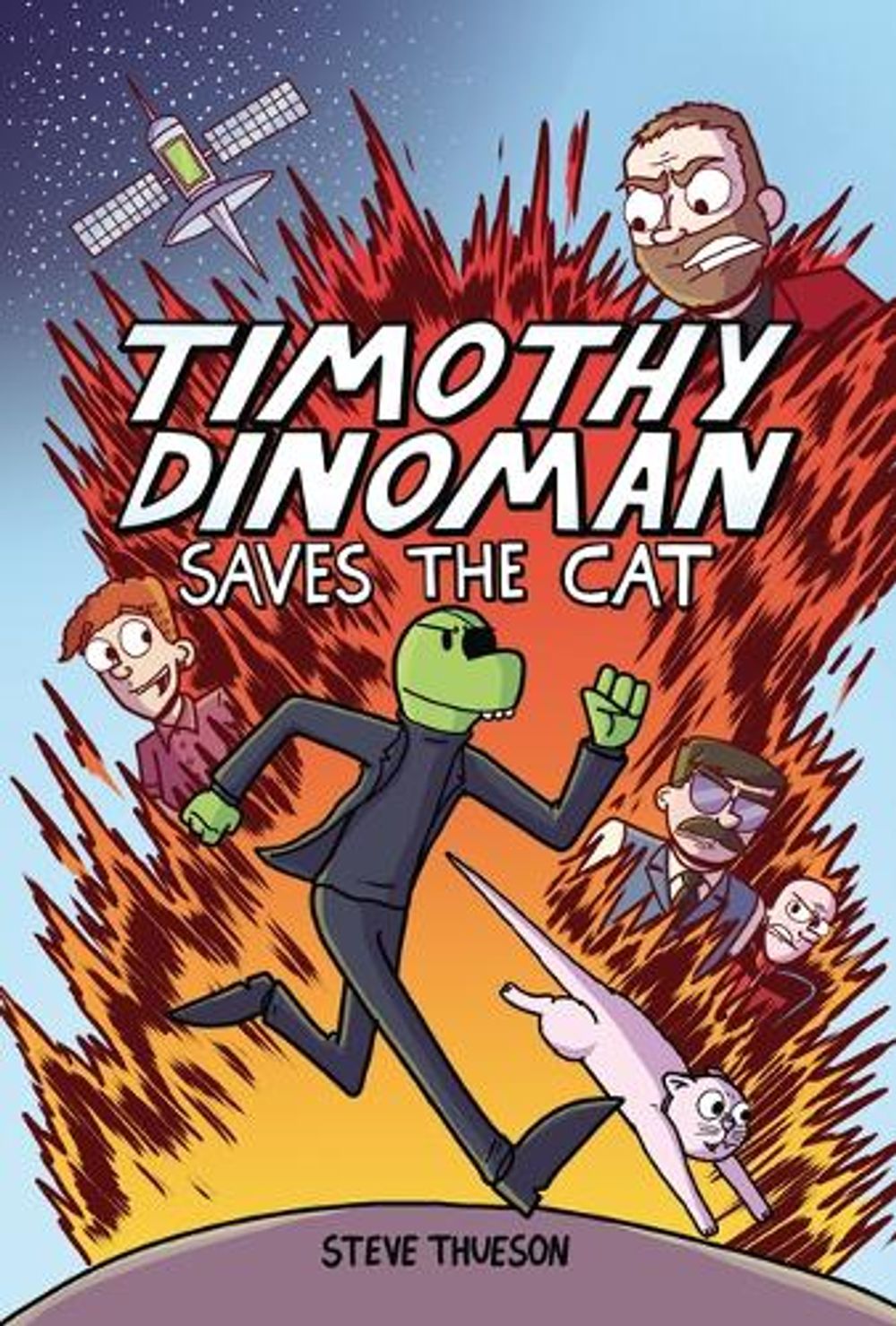 Timothy Dinoman Saves the Cat by Steve Thueson - ISBN: 9781728463094