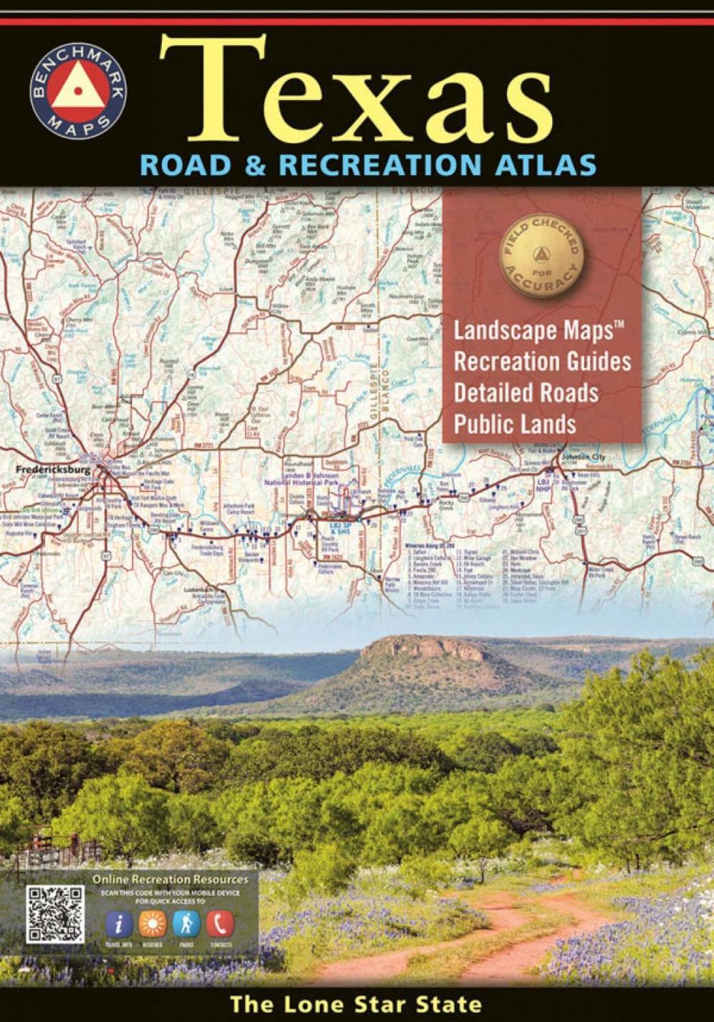 Texas Road & Recreation Atlas 2nd Edition, 9781734315080