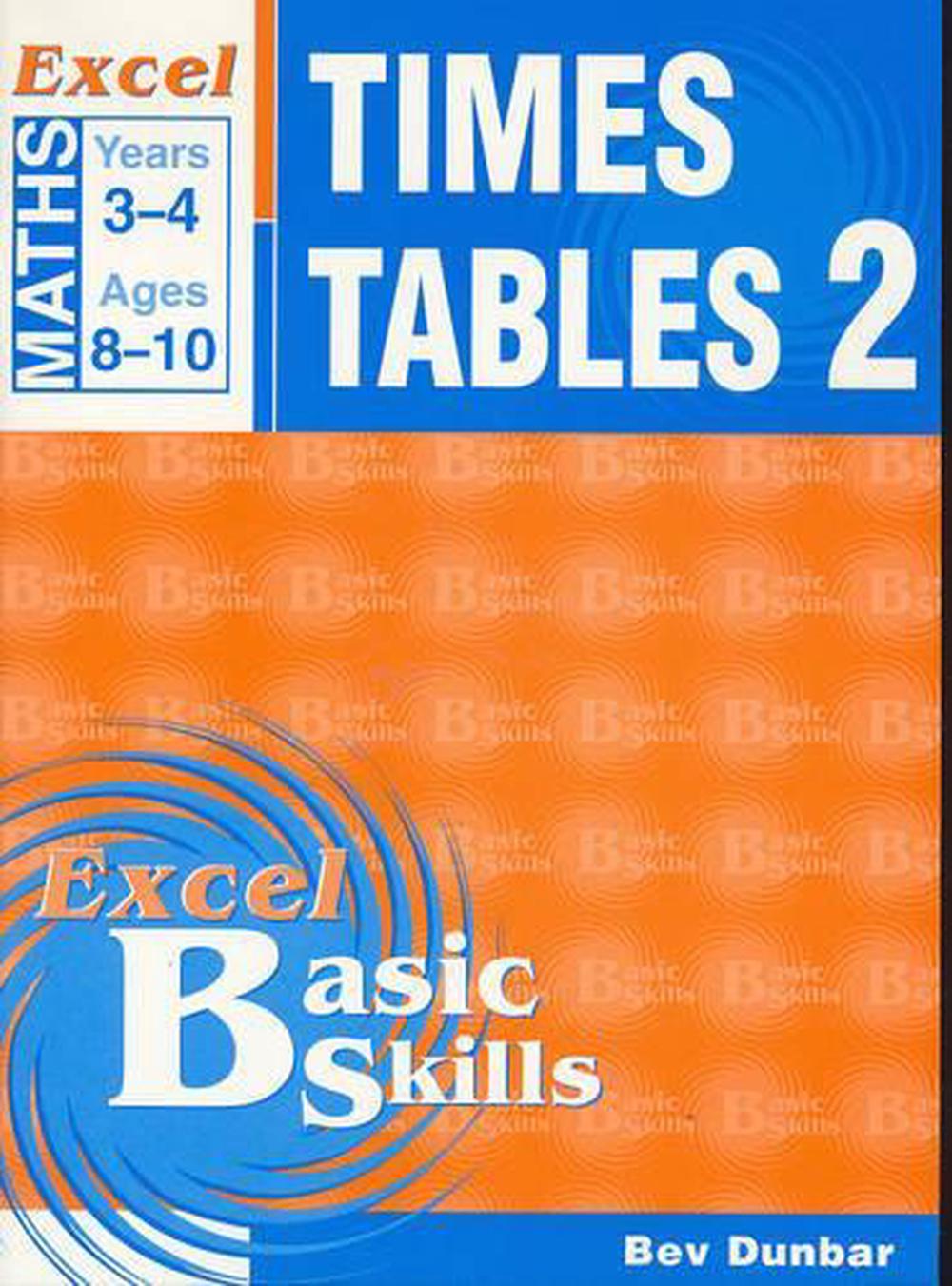 Excel Times Table 2, 9781740200301