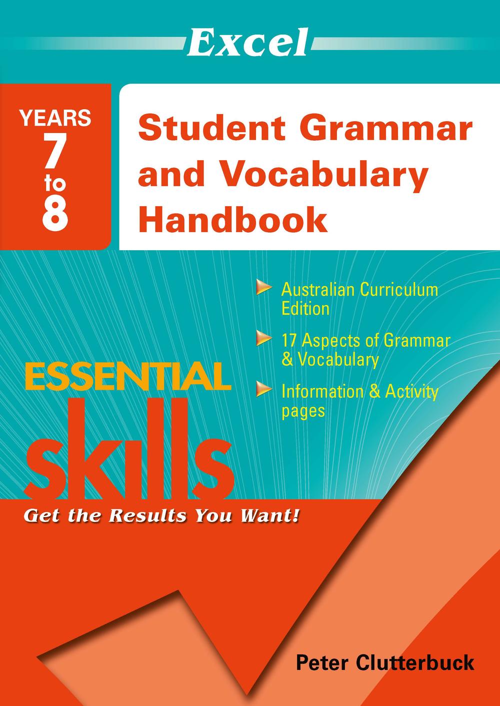 Year 7-8 Student Grammar & Vocabulary Handbook, 9781740200936