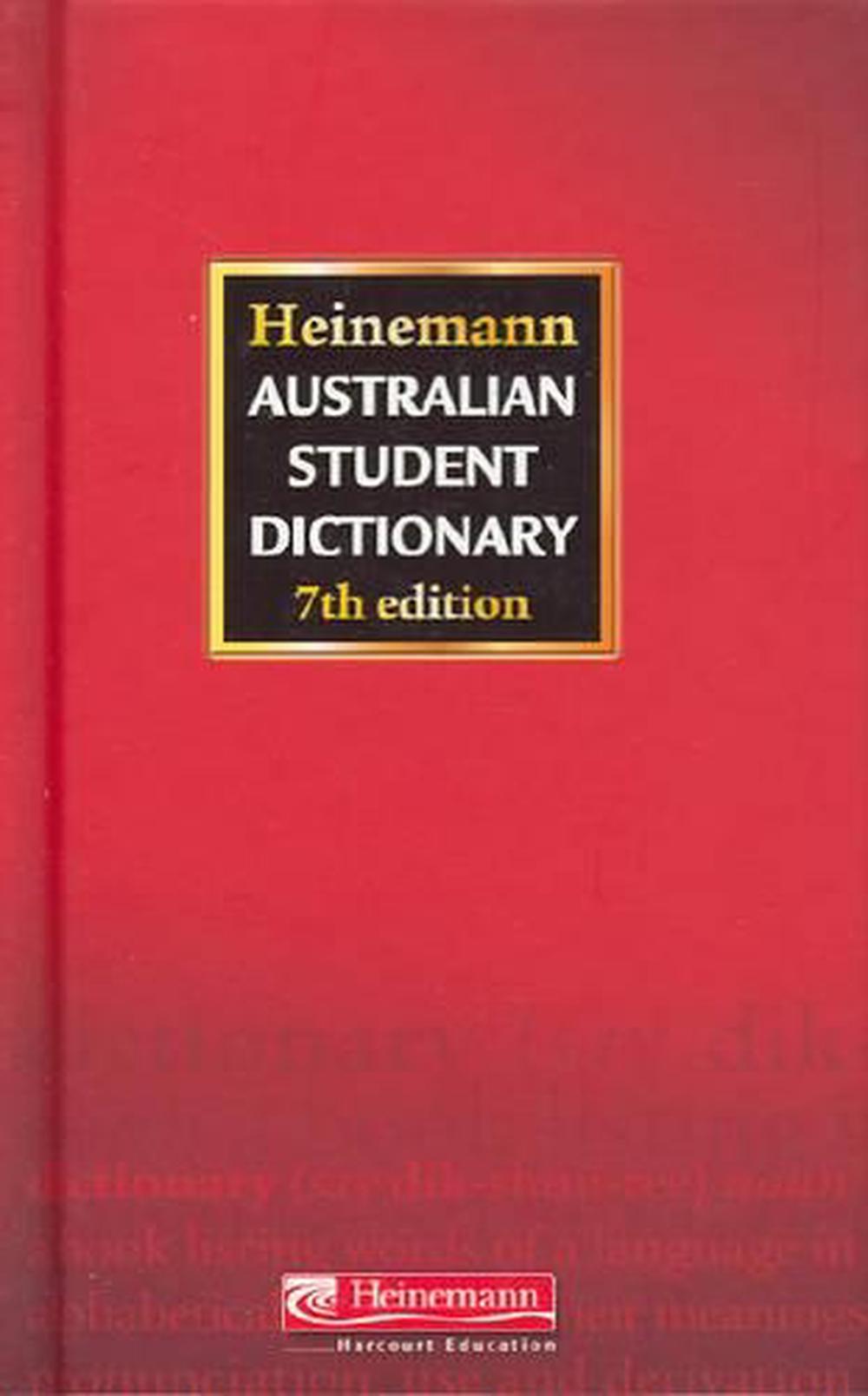 Heinemann Australian Student Dictionary, Hardcover, 9781740815215 Buy online at The Nile