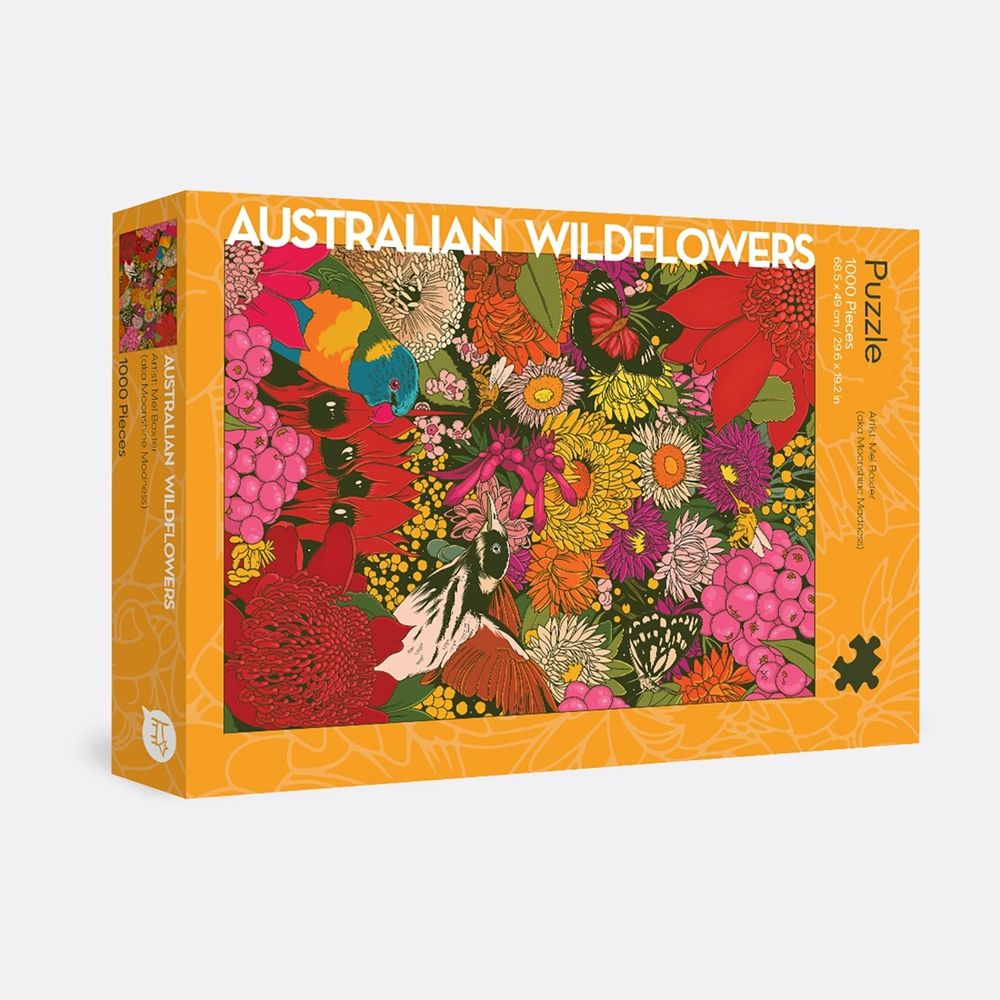 Australian Wildflowers: 1000-Piece Puzzle by Mel Baxter - ISBN: 9781741178029