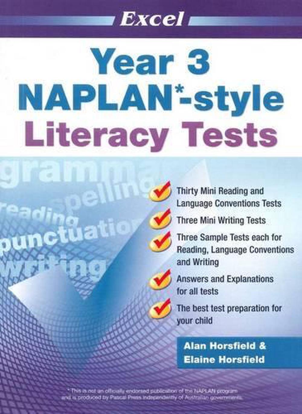 NAPLAN-style Literacy Tests, 9781741253634