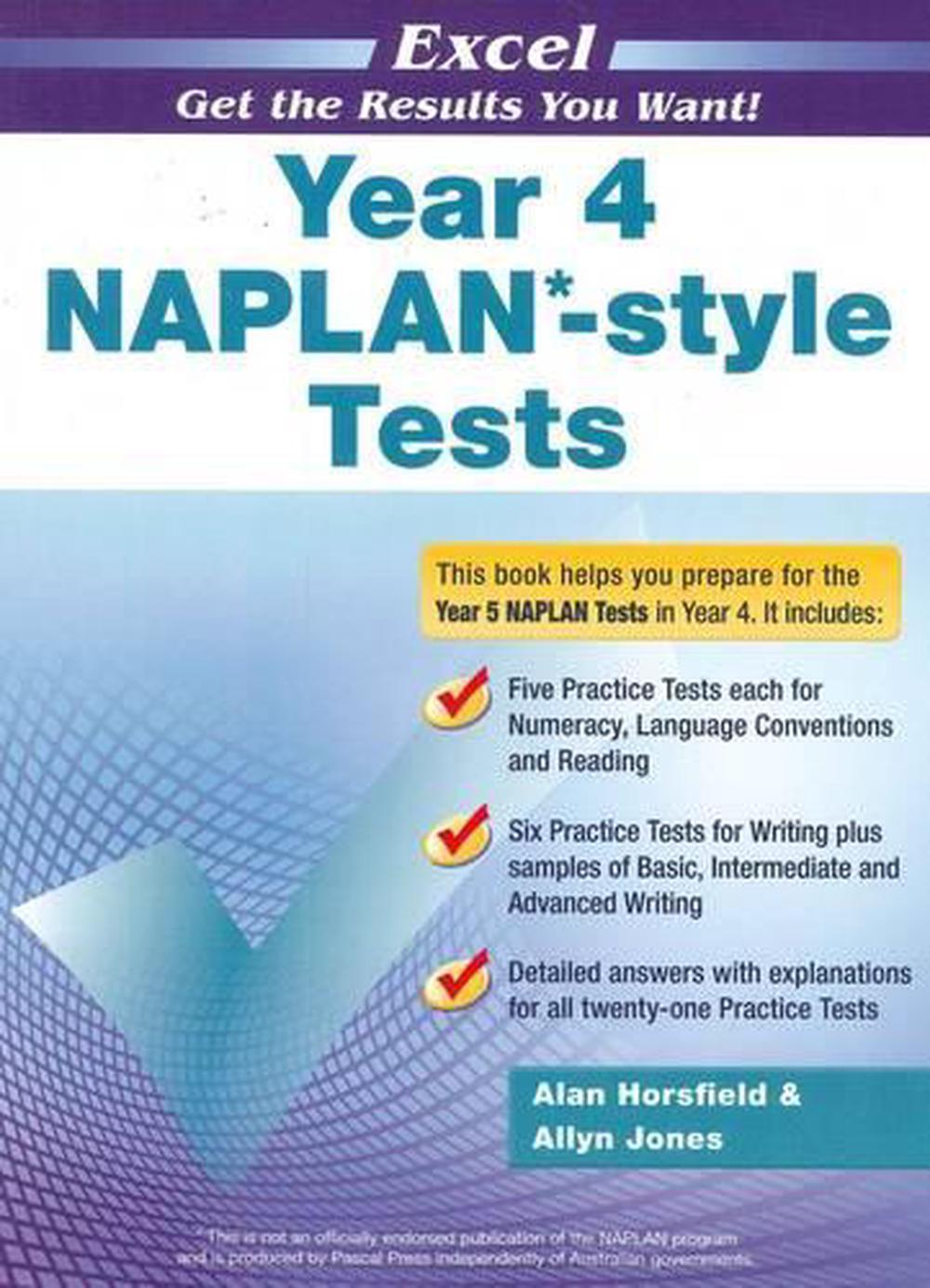 Excel Year 4 NAPLAN*-style Tests, 9781741253870