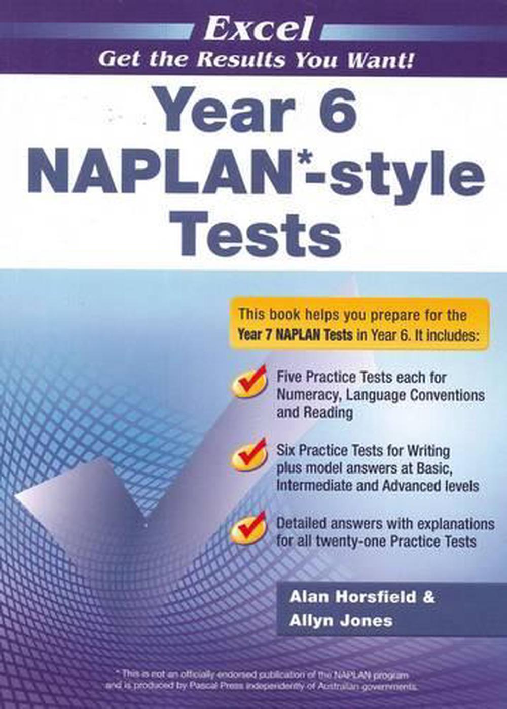 Excel Year 6 NAPLAN*-style Tests, 9781741253887