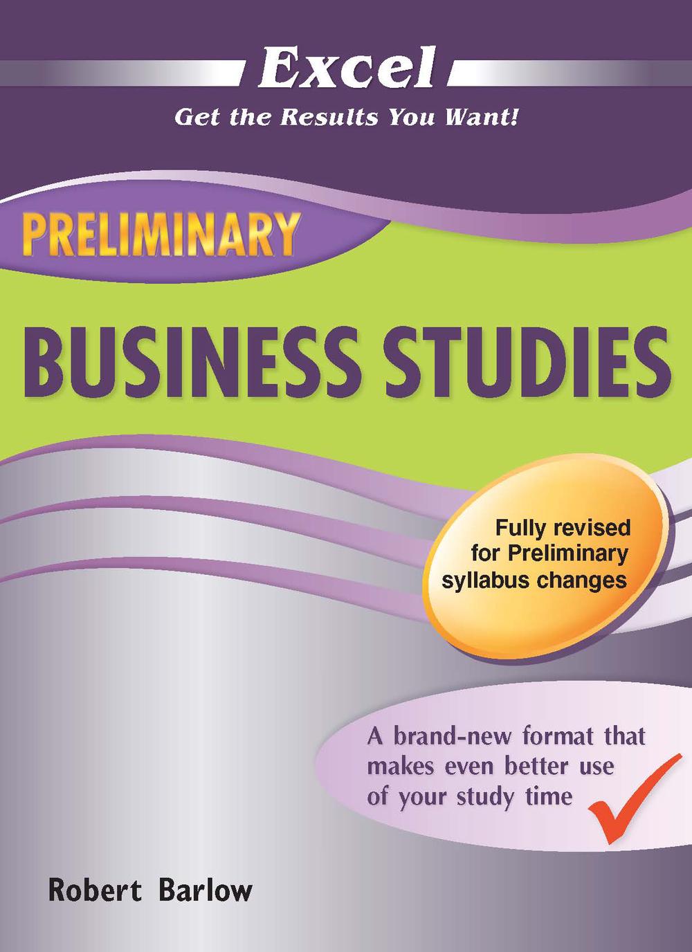 Excel Preliminary Business Studies, 9781741253900