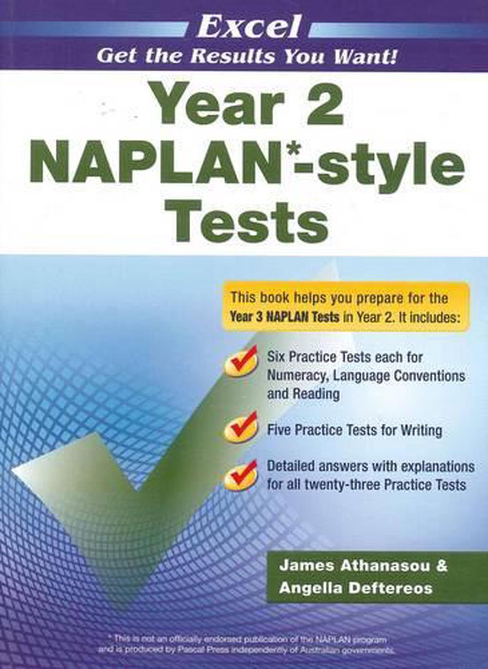 Excel Year 2 NAPLAN*-style Tests, 9781741254099
